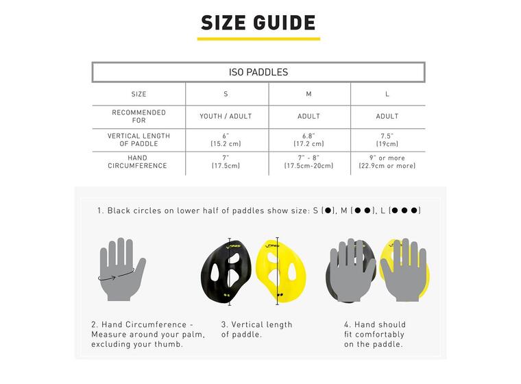 Finis® Iso Paddles L 
