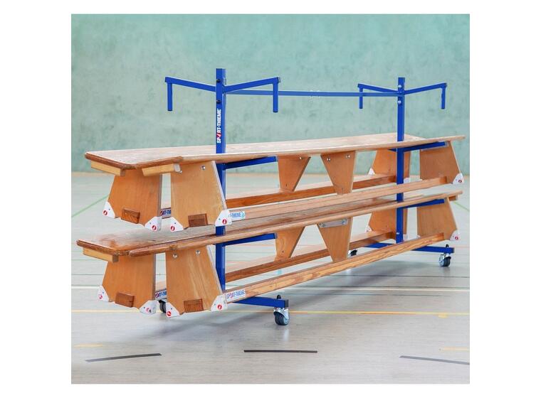 Sport-Thieme | Kuljetuskärry 6 Voimistelupenkille | 261x81x134 cm 
