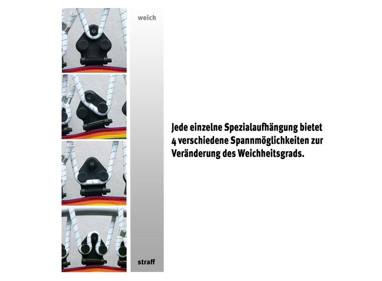 Trimilin | Trampoliini Vario 120 120 cm | Kokoontaitettavat jalat 