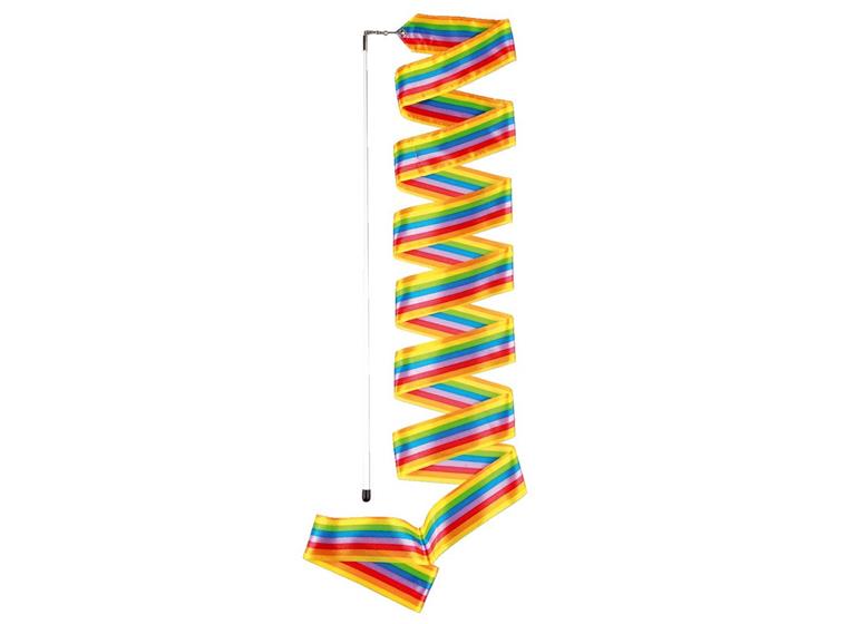 Gymnastikband regenbogenfarbig 4 m 