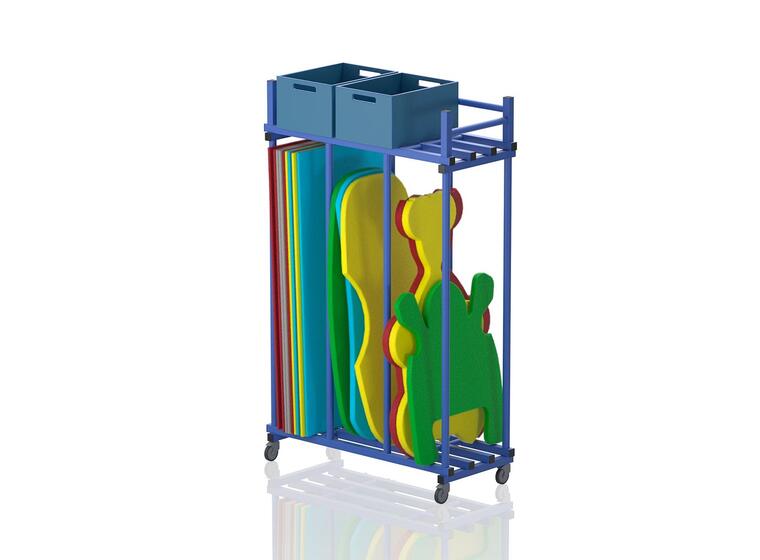 Mobile storage unit Blue 