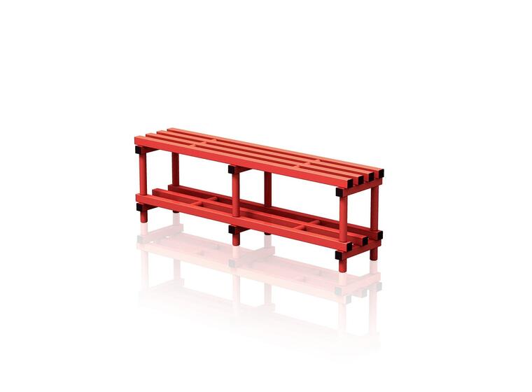 Penkki märkätiloihin 150 cm Punainen 35 cm 