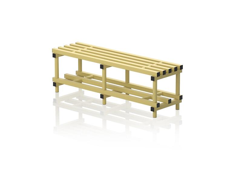 Penkki märkätiloihin 200 cm Keltainen 45 cm 