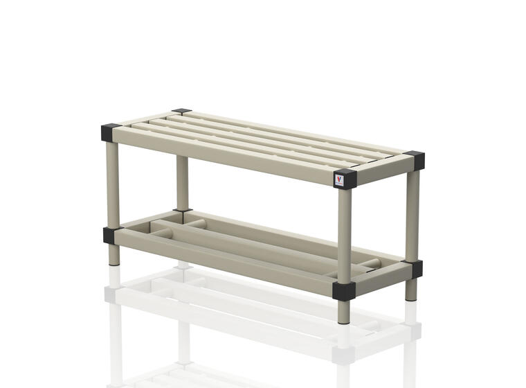 Penkki märkätiloihin 90 cm Beige 35 cm Leveys 35 tai 45 cm 