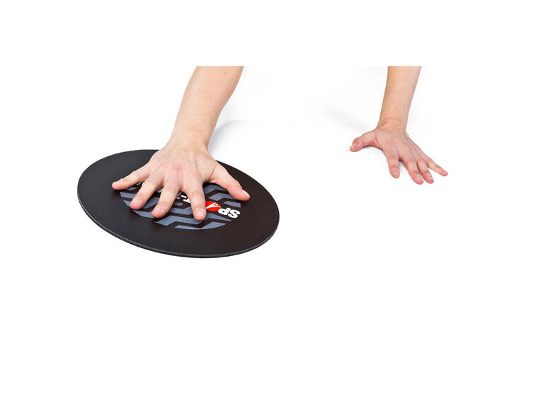 Sport-Thieme | Liukutyynyt 25 cm | Musta 