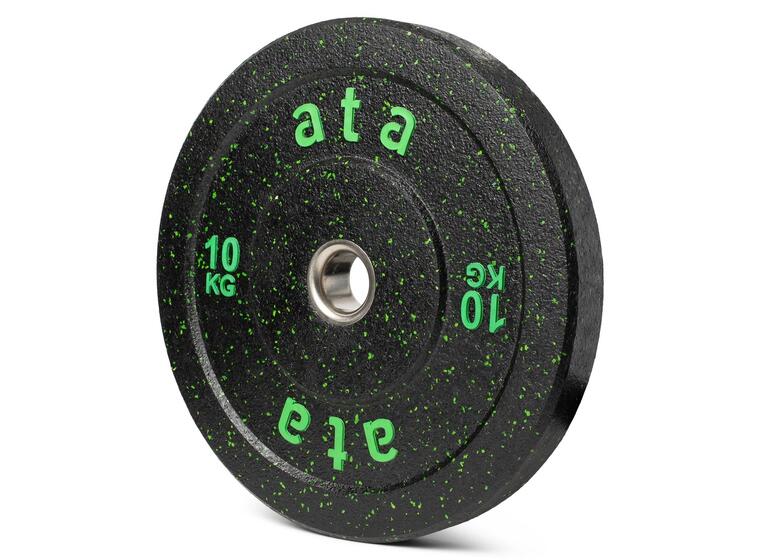 Ata | Hi-Temp Painolevy 2 kpl | 10 kg | Musta, vihreät pisteet 