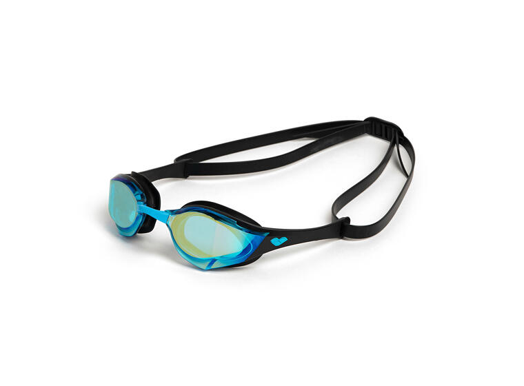 Cobra Edge Swipe Mirror Svømmebrille Arena | Aqua speil/Svart | Racing brille 