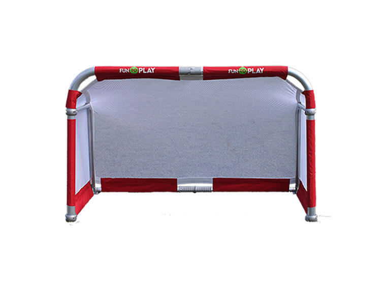 FunToPlay | Jalkapallomaaliverkko 150x100x85 cm | Punainen 