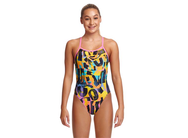 Funkita | Smooth Stroke Uimapuku Monivärinen | Koko 128 cm