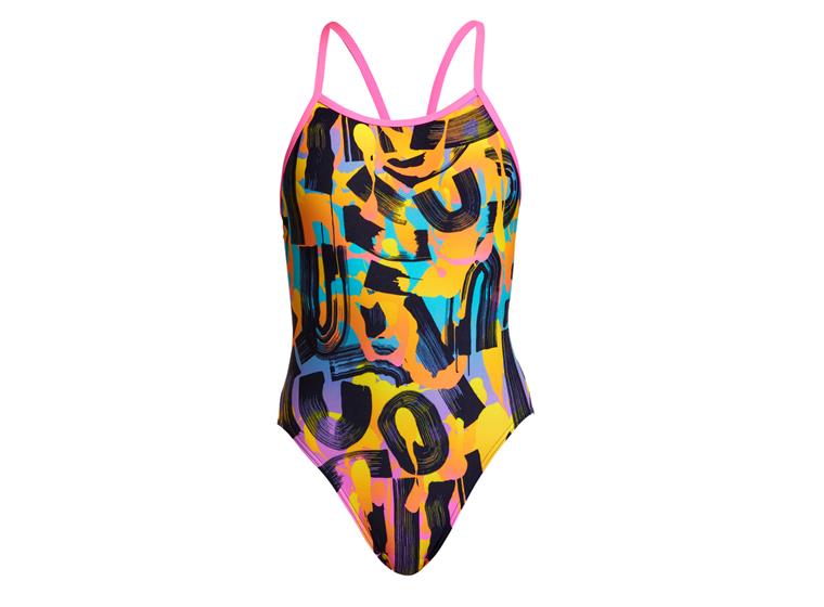 Funkita | Smooth Stroke Uimapuku Monivärinen | Koko 128 cm