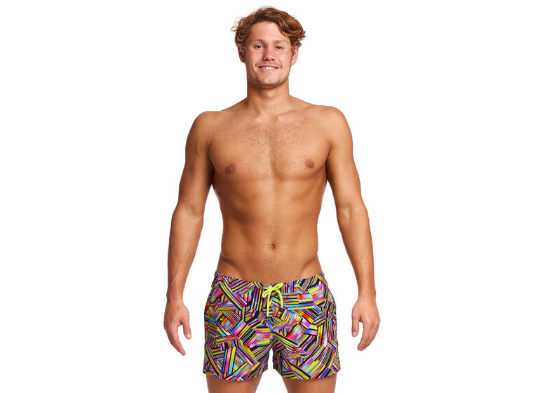 Funky Trunks | Strip Straps Uimashortsit Monivärinen | Shorty Shorts | 30 