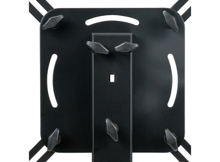 Kings Dart | Tikkataulun Jalusta 70x70x70 cm | 6 kg | Musta 