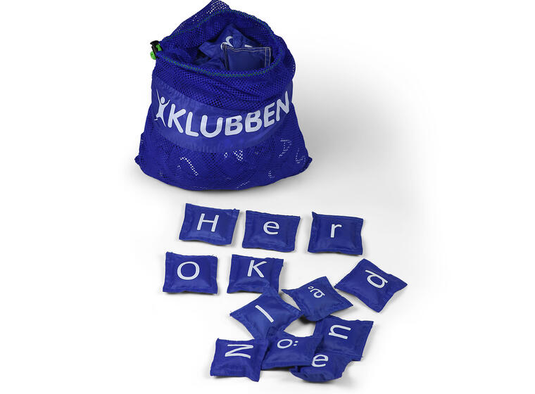 Klubben | Hernepussisetti kirjaimilla 142 kpl | Sininen 