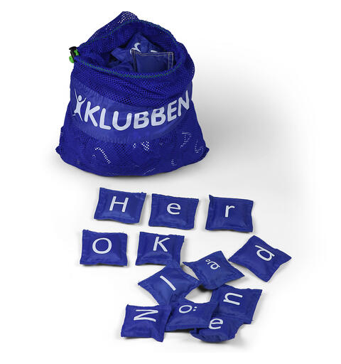 Klubben | Hernepussisetti kirjaimilla 142 kpl | Sininen