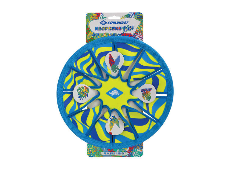 Schildkröt | Neopreenifrisbee 39 cm | 129 g | Monivärinen 