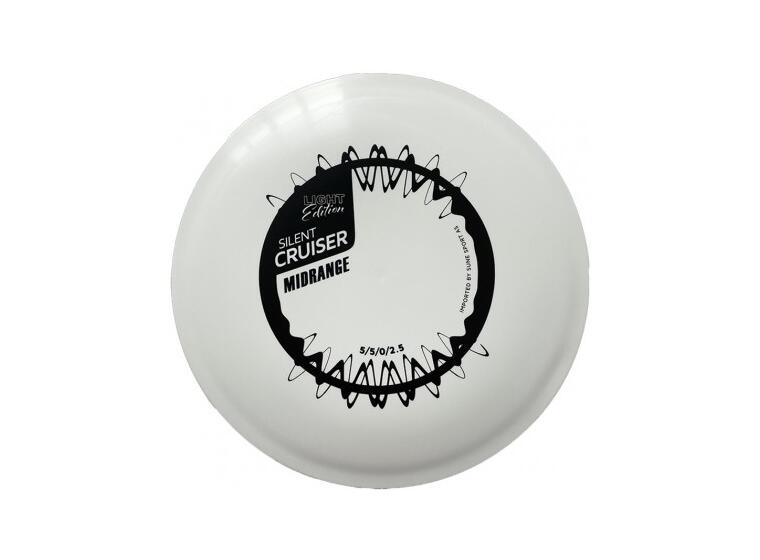 Silent Cruiser Mid Range Frisbeegolfkiekko | 5 | 5 | 0 | 2,5 