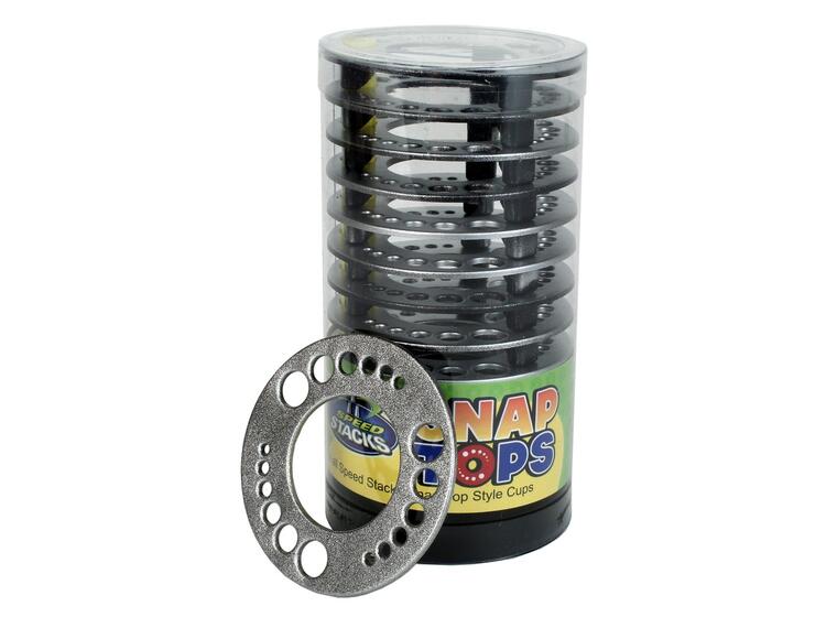 Speed Stacks | Snap Tops 12 kpl | Atomic Silver 