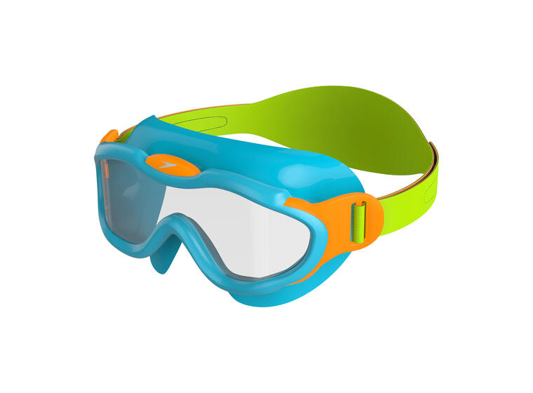 Speedo | Biofuse Mask Uimalasit Turkoosi kehys | Kirkas linssi 
