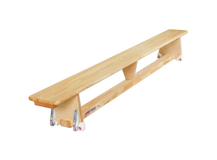 Sport-Thieme® Voimistelupenkki Original Kuljetuspyörillä 1,5 m-4,5 m 