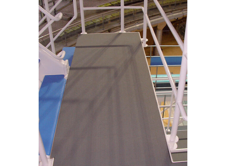 Treadmaster | Matto Uimahyppytorniin 1600x100x6 mm | Harmaa 