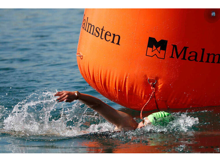 Triathlon og Open water markeringsbøye Høyde 2 m | Diameter 1,3 m 