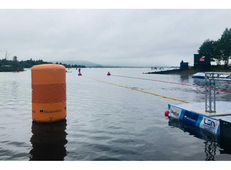 Triathlon og Open water markeringsbøye Høyde 2 m | Diameter 1,3 m 
