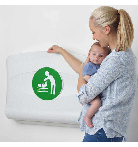 Wall Mounted Baby Changing Unit