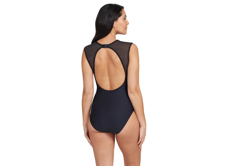 Zoggs | Mesh Wide Uimapuku Hi Front | Musta | EU40