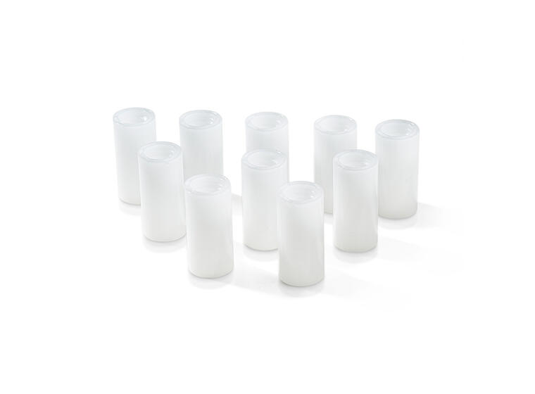 10er Set Ferrulen, 12 mm 8 mm Gewinde 