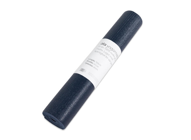 Ata | ECO Joogamatto 183x61x0,4 cm | Tummansininen 