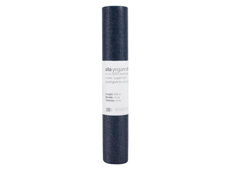 Ata | ECO Joogamatto 183x61x0,4 cm | Tummansininen 