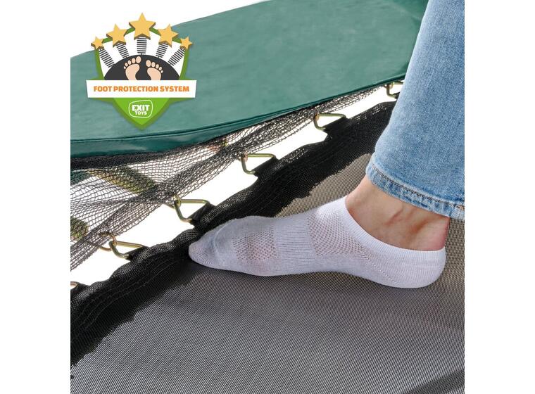 EXIT Lotus Premium trampoline 366 cm | Grønn 