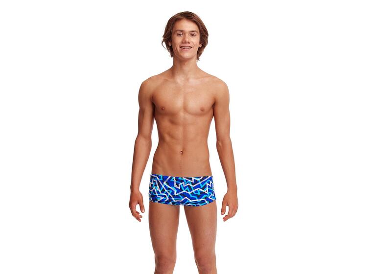 Funky Trunks Jr | Ticker Tape 164 cm Uimahousut | Sininen 