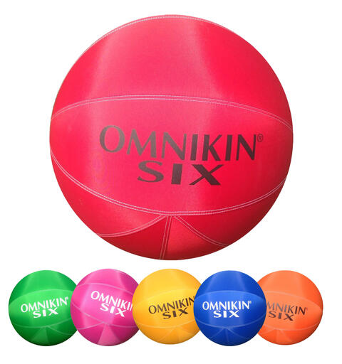 Omnikin&#174; | SIX Pallo 46 cm Eri v&#228;rej&#228;