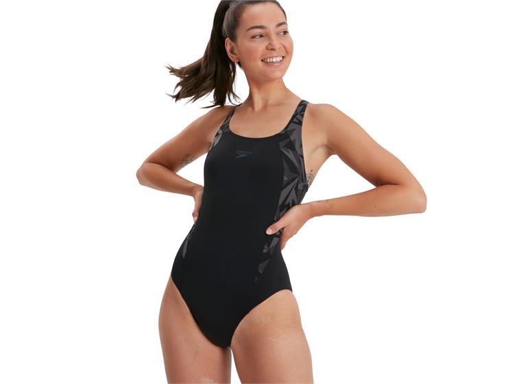 Speedo | Hyperboom Splice Uimapuku Muscleback | Musta | Koko EU36