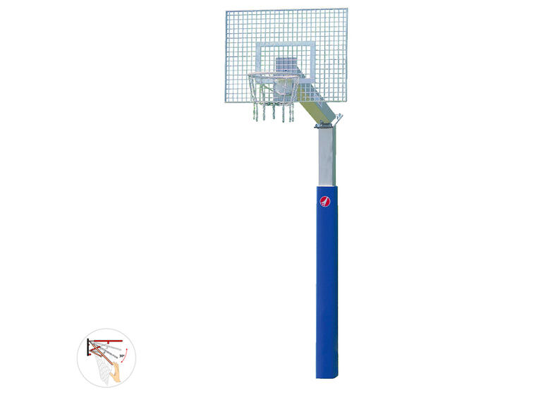Sport-Thieme | Koripalloteline Silent 180x105 cm | Kiinteä 