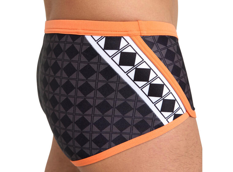 Arena | 50th Anniversary Uimahousut Musta | Low waist short | Koko 38''