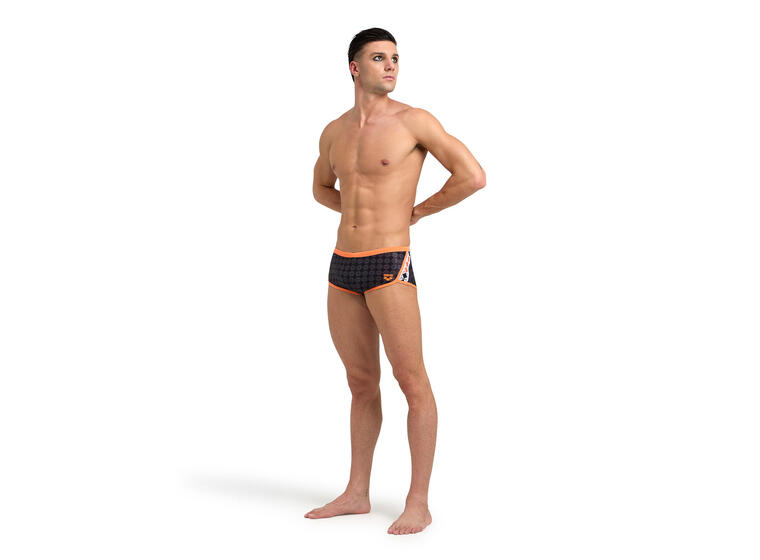 Arena | 50th Anniversary Uimahousut Musta | Low waist short | Koko 38''