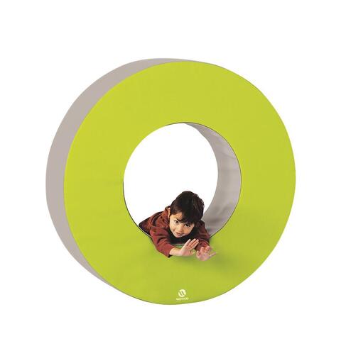 BLOCMODULES RANGE Large wheel LIGHT GREEN/LIGHT GREY