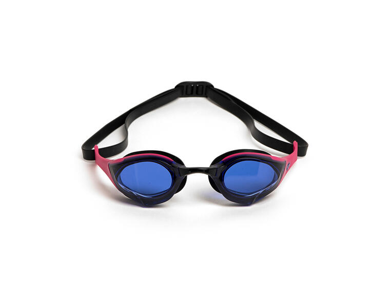 Cobra Edge Swipe Svømmebrille Arena | Blå linse/Rosa | Racingbrille 