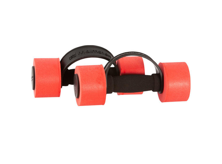 Dumbell water aerobic SS red/black 