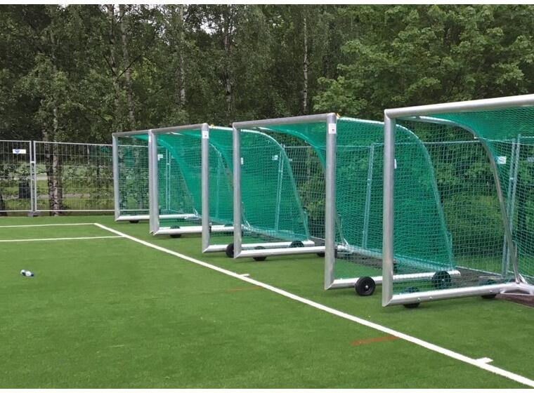 Fotballmål 3x2 m 5'er mål | Med nett og hjul 