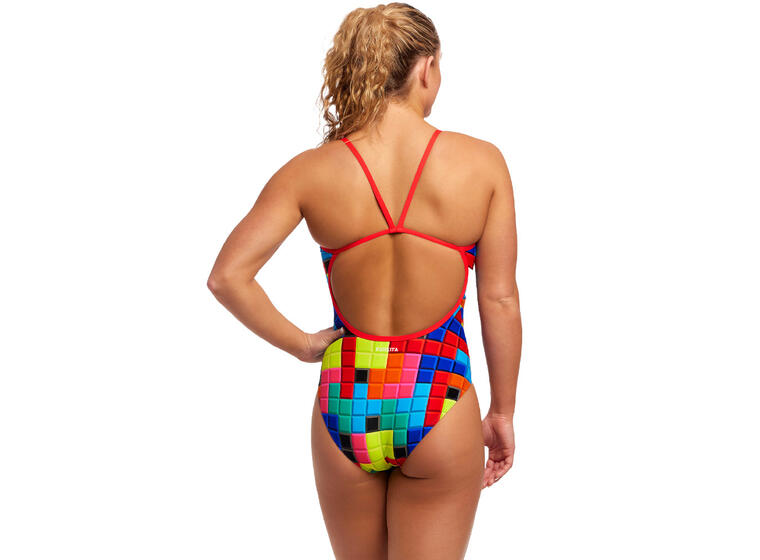 Funkita | Blocked Uimapuku Monivärinen | Single strap back | 34 