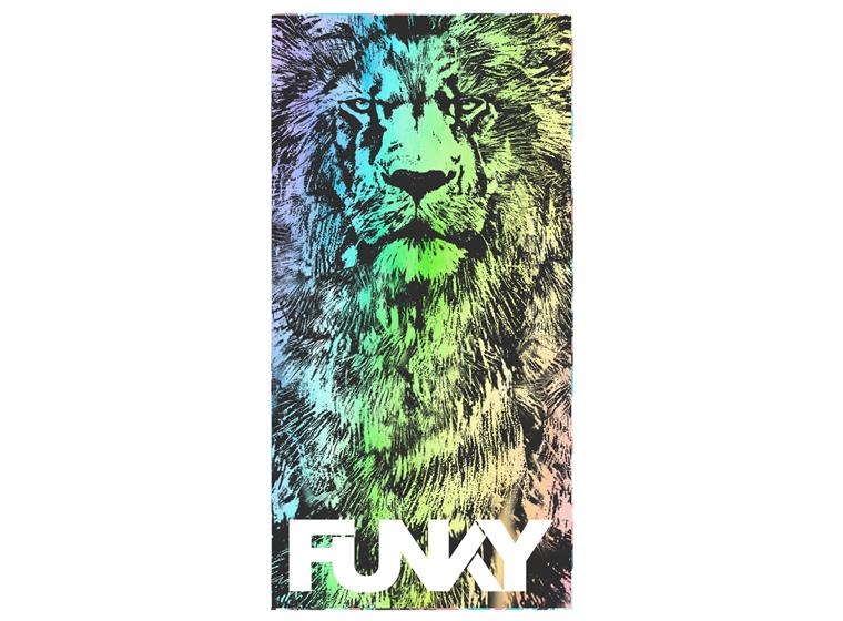 Funky Trunks | Lion Eyes Pyyhe 80 x 160 cm | Puuvillaa
