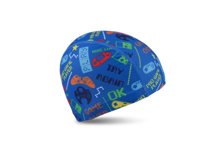 Printed caps jr gaming/ blue 