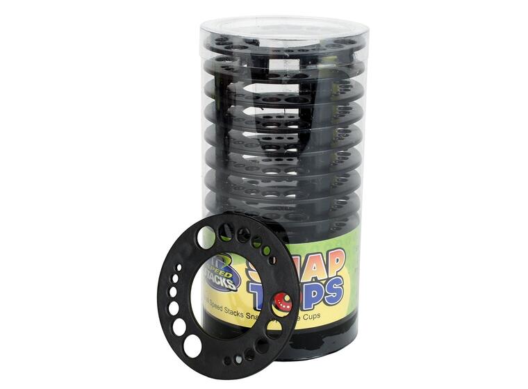 Speed Stacks | Snap Tops 12 kpl | Atomic Black 