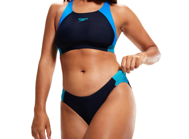 Speedo | Colourblock Splice Bikinit Sininen/Musta | Endurance10 | Koko 42