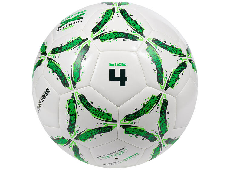 Sport-Thieme | CoreX Pro Futsalpallo Koko. 4 | Valkoinen/Vihreä 