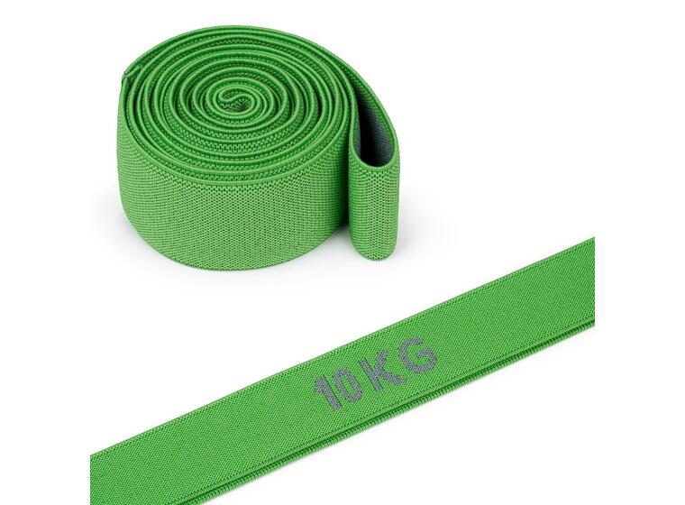 Sport-Thieme | Harjoituskuminauha Keskitaso | 10 kg | Vihreä/Harmaa 