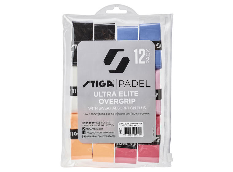 Stiga Padel Ultra Elite Overgrip Mix 12 